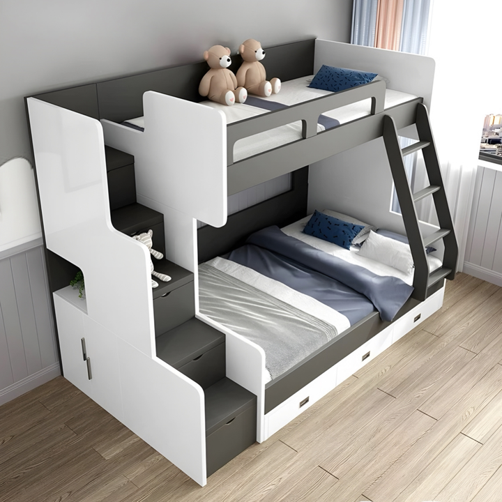 BRAVENZA Modern Double Decker Bedframe - Urban Mood Singapore
