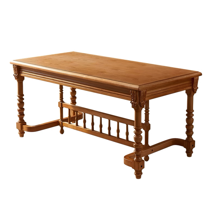 BRAVION Victorian Solid Wood Dining Table - Urban Mood Singapore