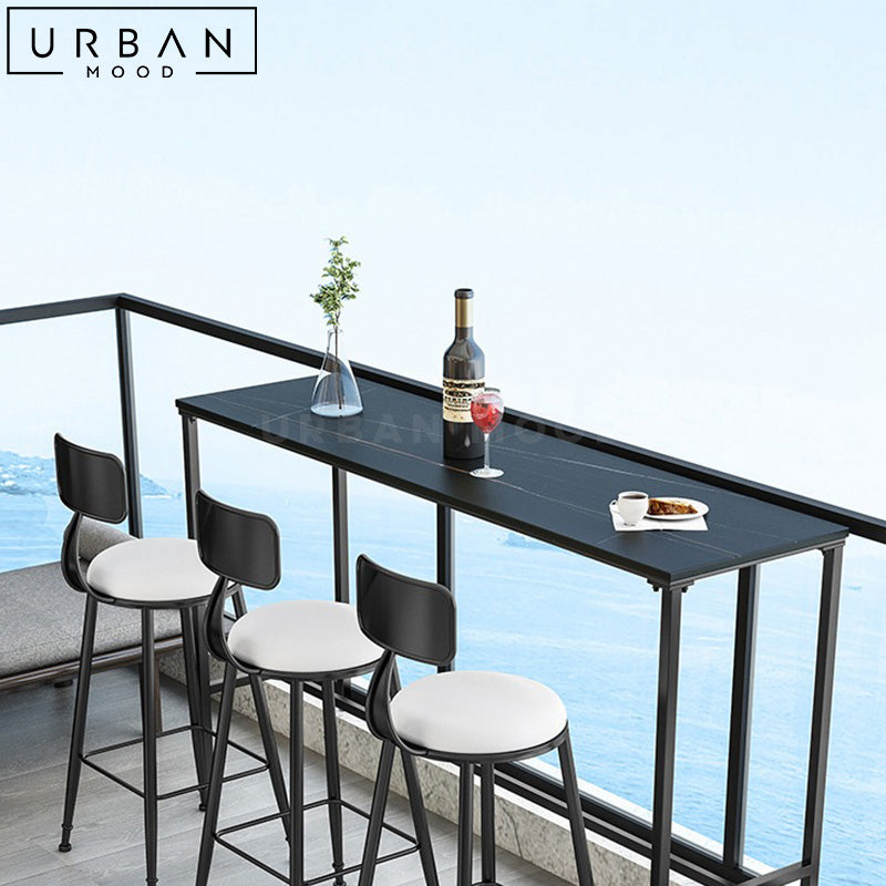 BRAYS Modern Sintered Stone Bar Table