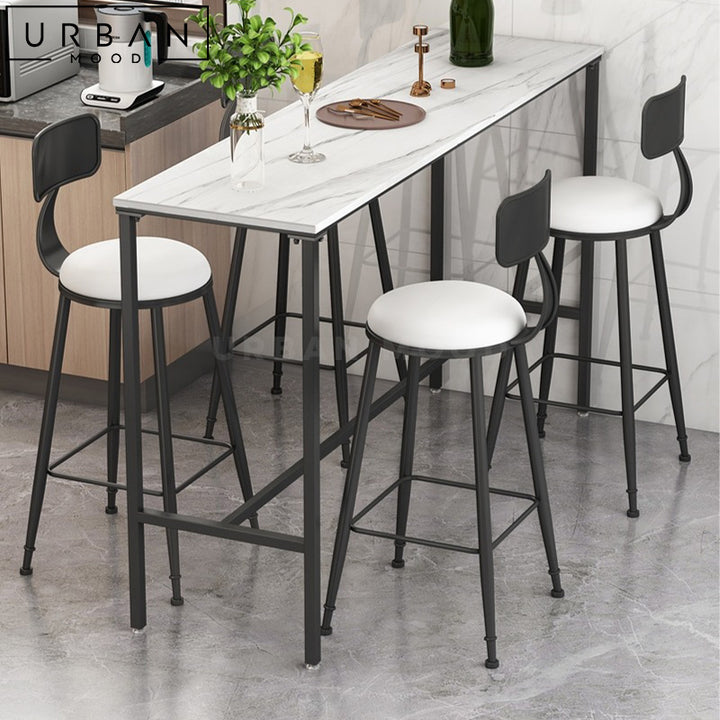 BRAYS Modern Sintered Stone Bar Table