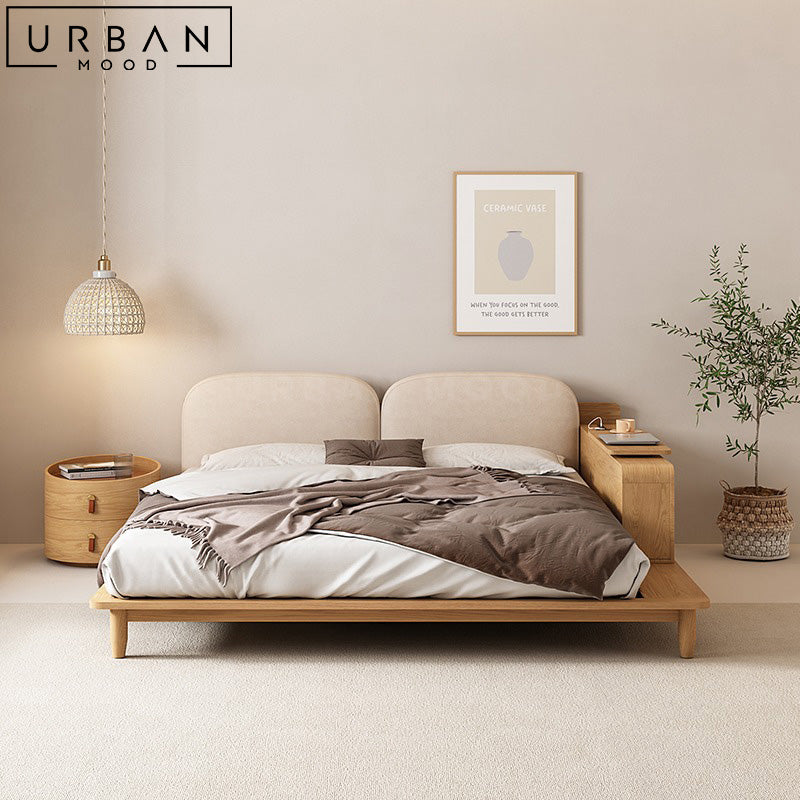 BRENNA Japandi Platform Bedframe