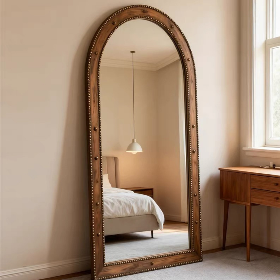 BRIANE Vintage Full Length Arch Mirror - Urban Mood Singapore