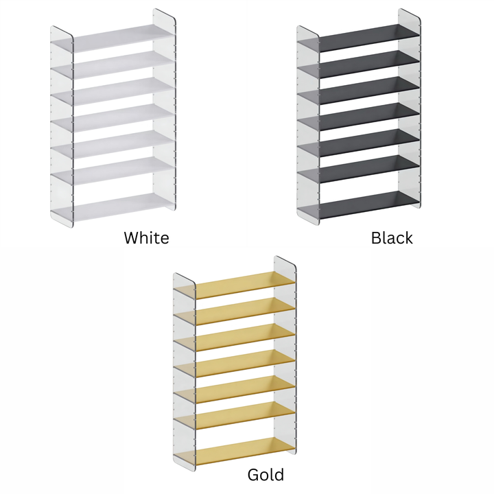 BROMLEY Modern Acrylic Shoe Rack - Urban Mood Singapore