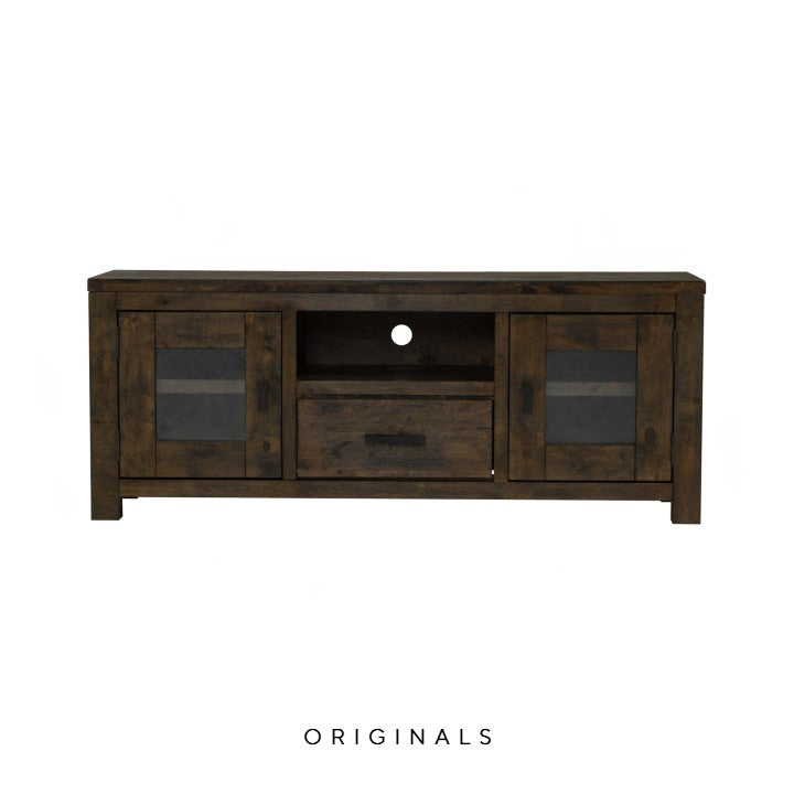 BRUNIL Rustic Solid Wood TV Console