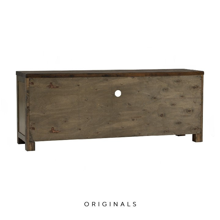 BRUNIL Rustic Solid Wood TV Console