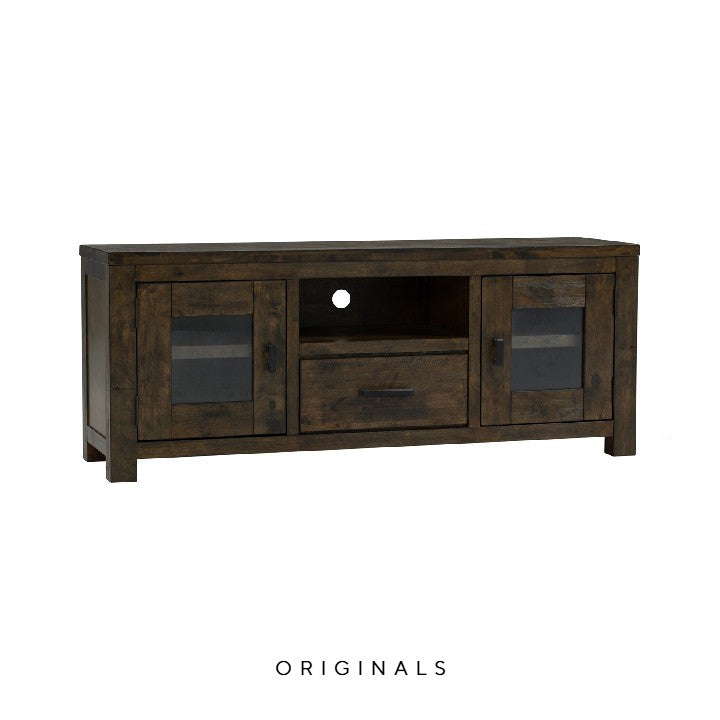 BRUNIL Rustic Solid Wood TV Console