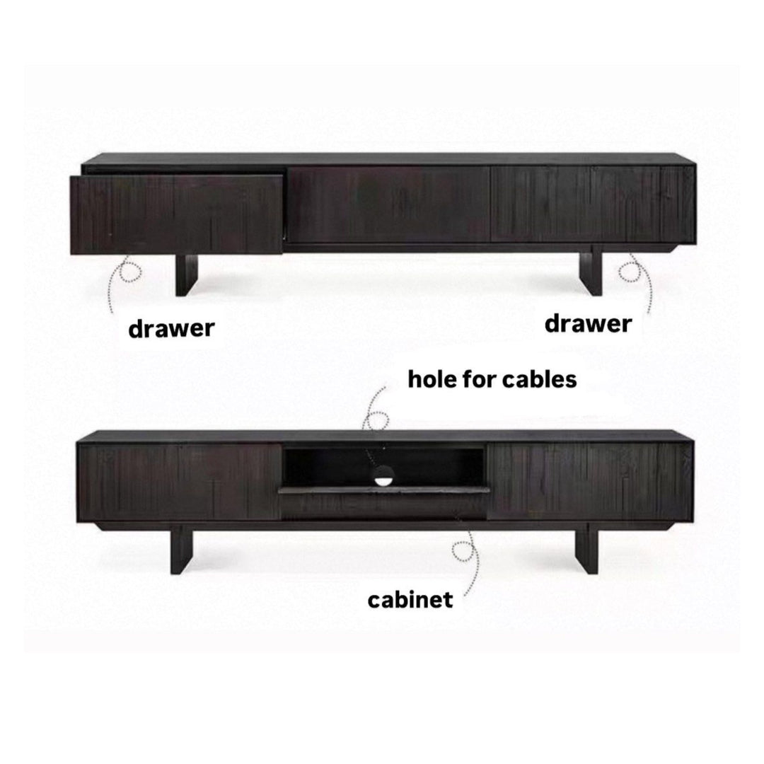 BUBECK Modern Solid Wood TV Console - Urban Mood Singapore