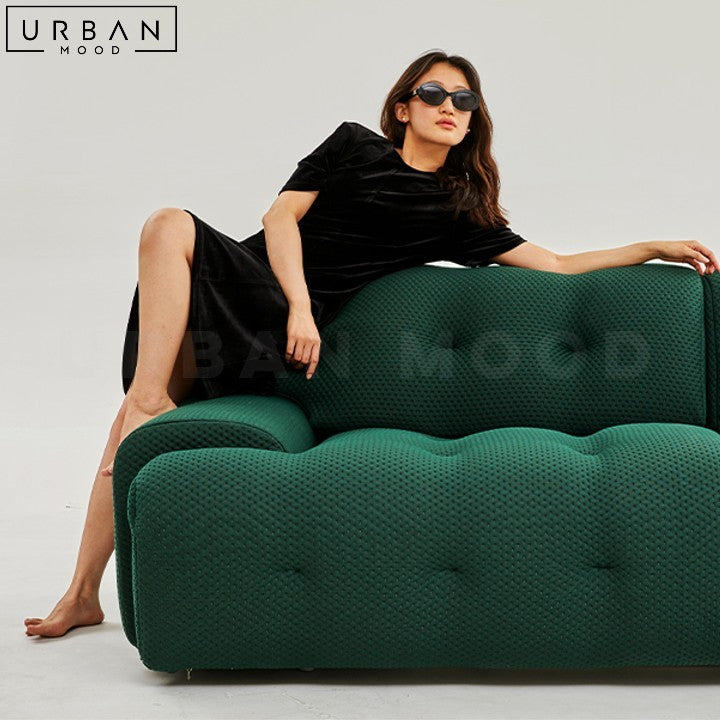 BUCHA Modern Fabric Sofa Bed