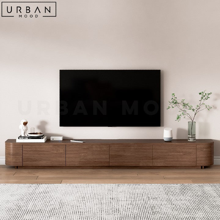 BUCH Modern Solid Wood TV Console