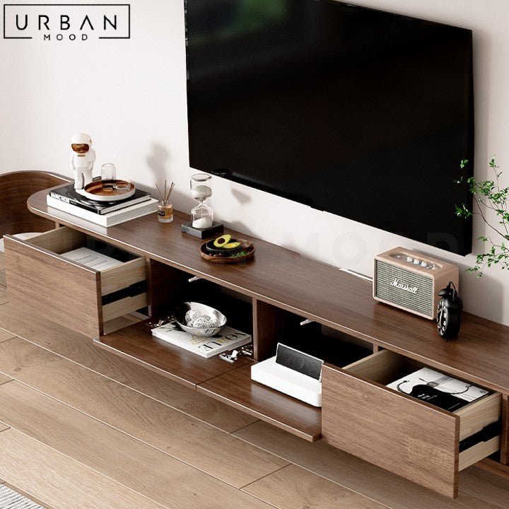 BUCH Modern Solid Wood TV Console