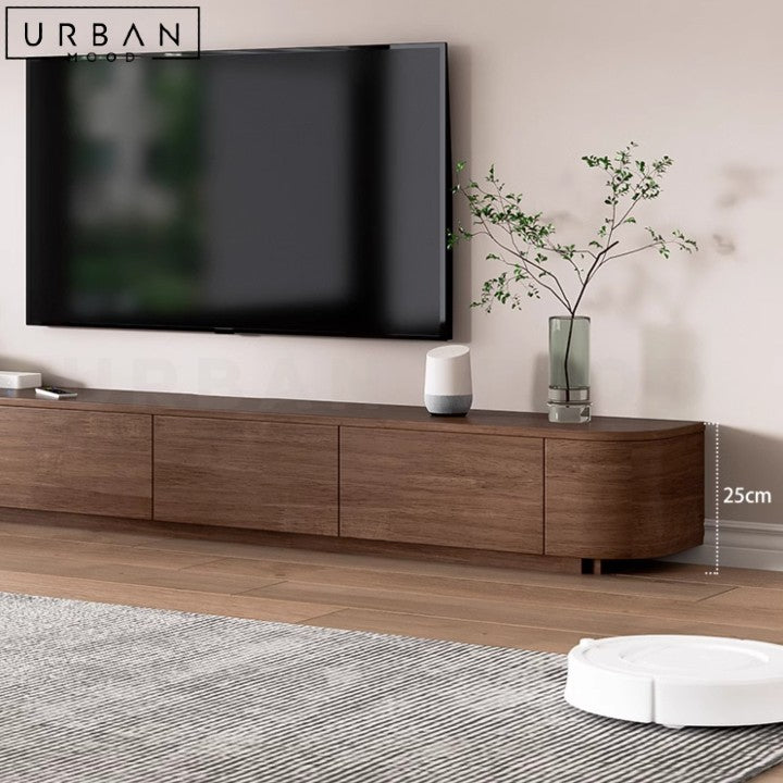 BUCH Modern Solid Wood TV Console