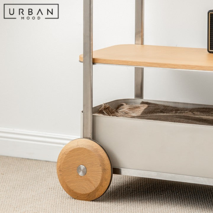 BUNSO Modern Freestanding Clothes Rack