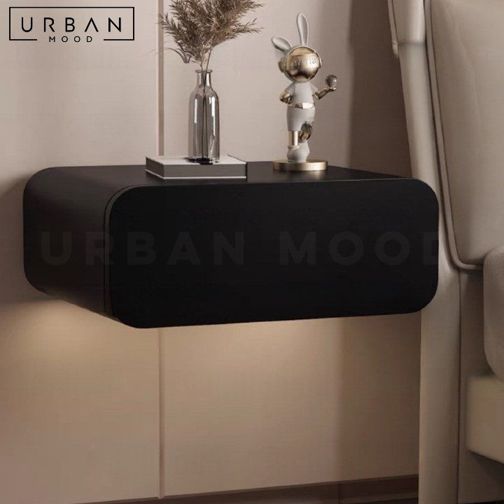 BURGESS Modern Floating Bedside Table