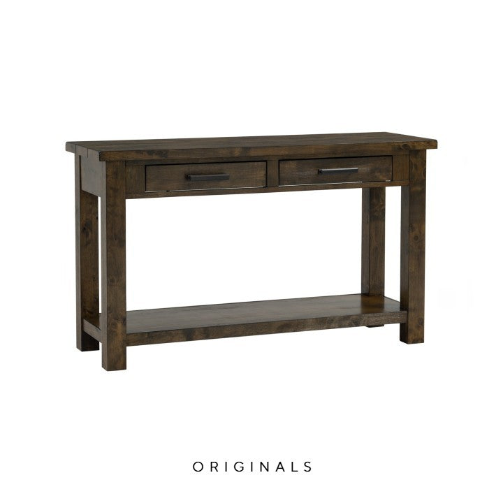 BUSHI Modern Solid Wood Console Table