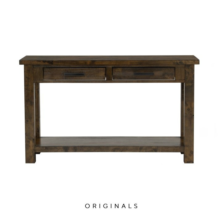 BUSHI Modern Solid Wood Console Table
