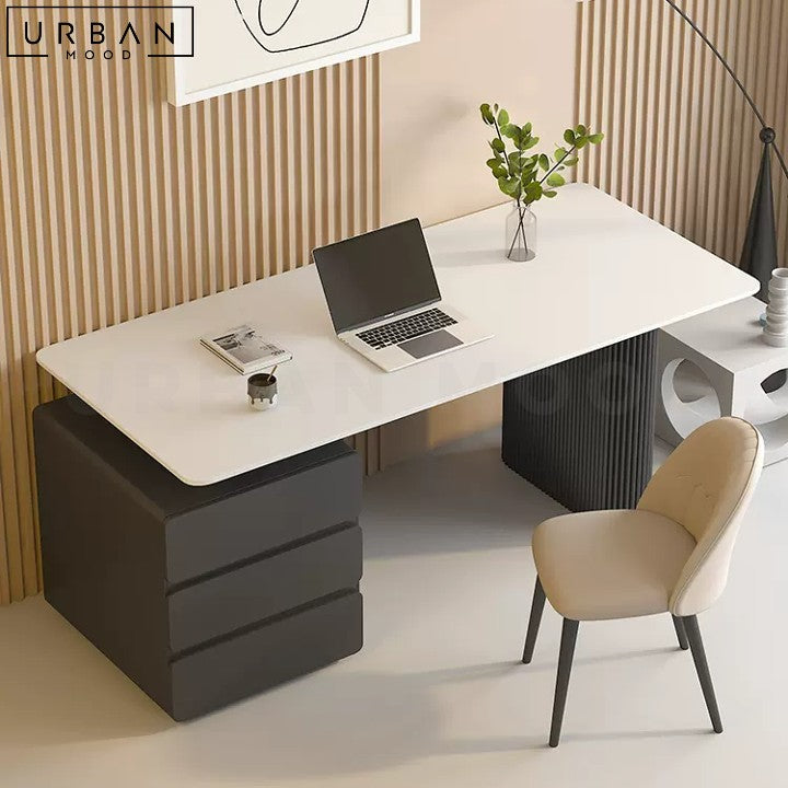 BUSTOS Modern Sintered Stone Study Table