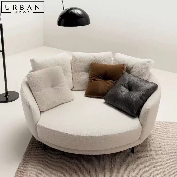 BUTLER Modern Fabric Lounge Chair