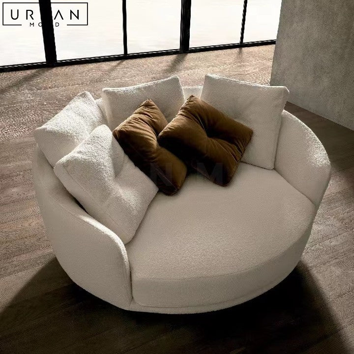 BUTLER Modern Fabric Lounge Chair