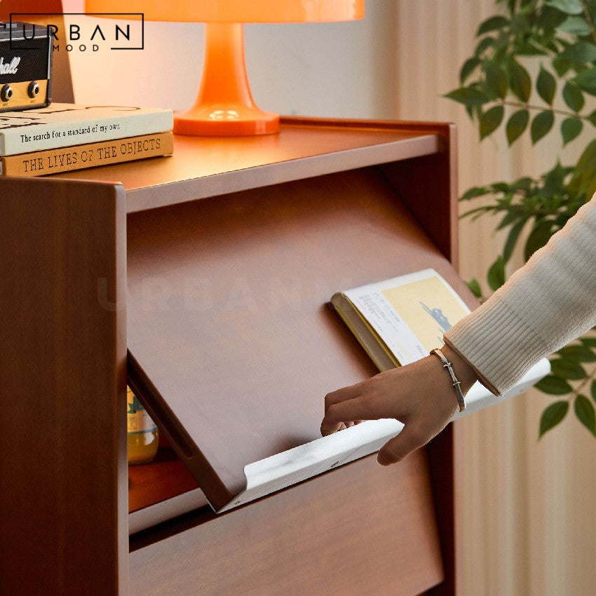 BUTTER Japandi Solid Wood Chest Of Drawers