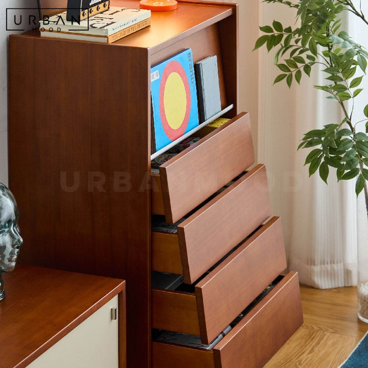 BUTTER Japandi Solid Wood Chest Of Drawers