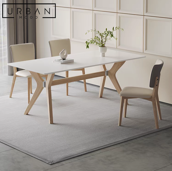 BARRETT Japandi Sintered Stone Dining Table & Chairs