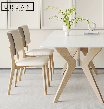 BARRETT Japandi Sintered Stone Dining Table & Chairs