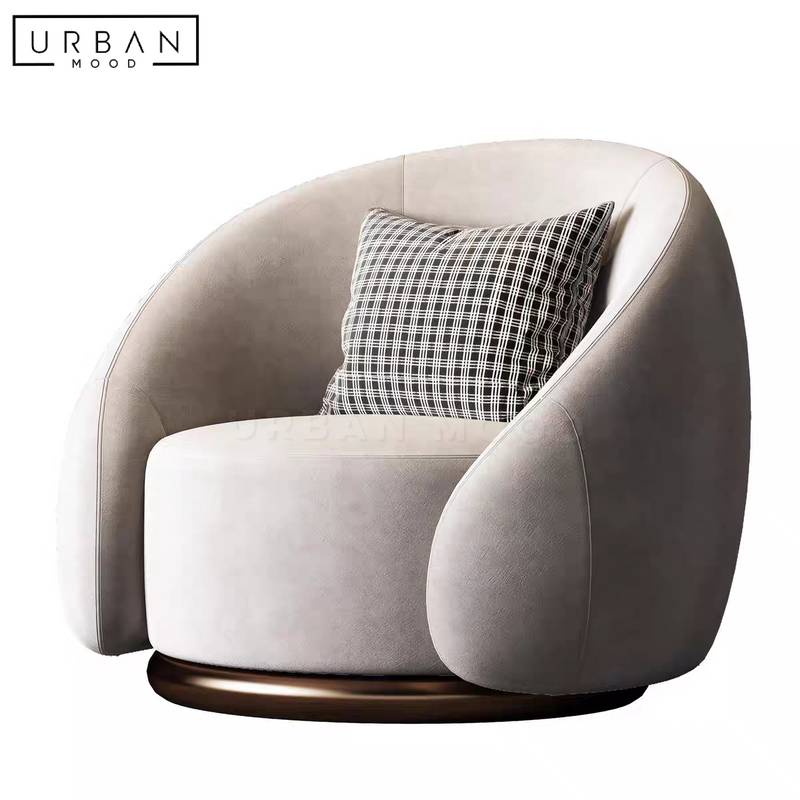 BENSON Modern Velvet Armchair
