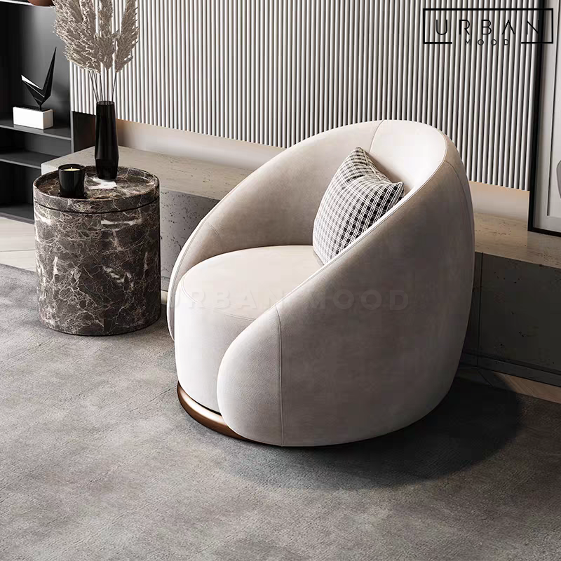 BENSON Modern Velvet Armchair