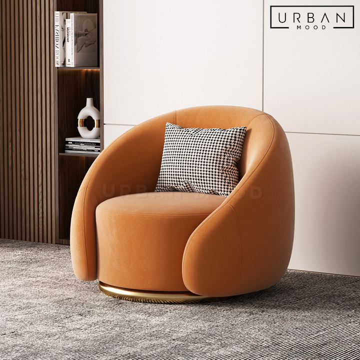 BENSON Modern Velvet Armchair