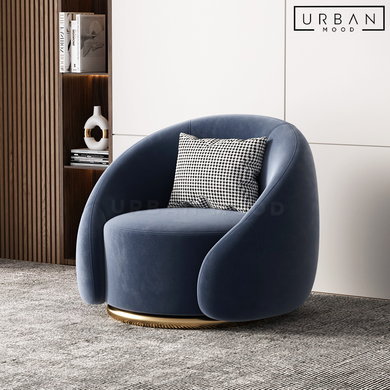 BENSON Modern Velvet Armchair