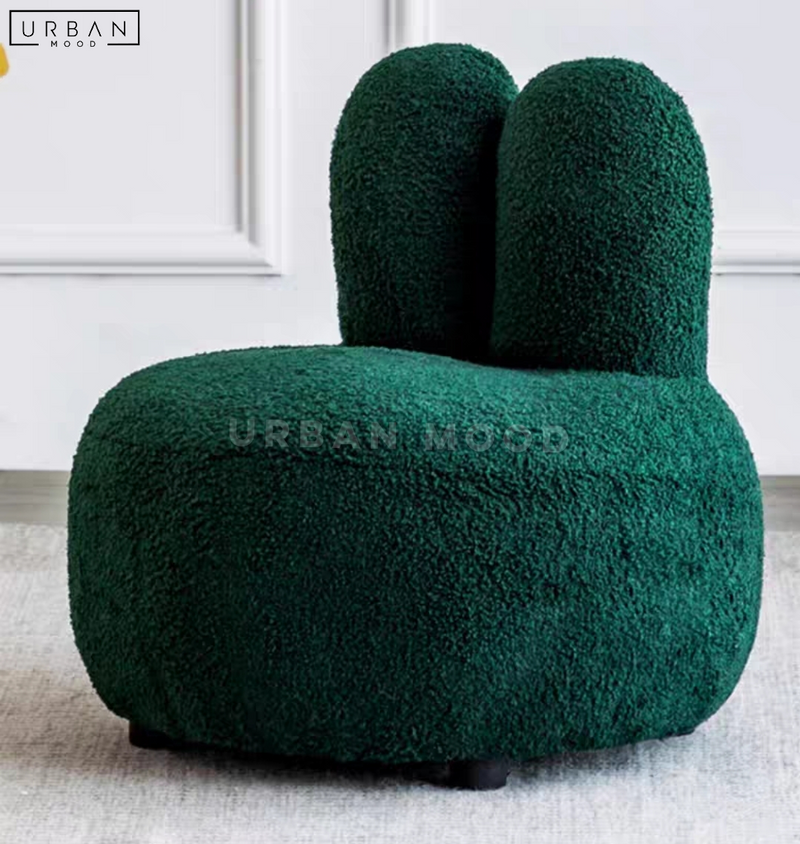 BLURB Modern Boucle Leisure Chair