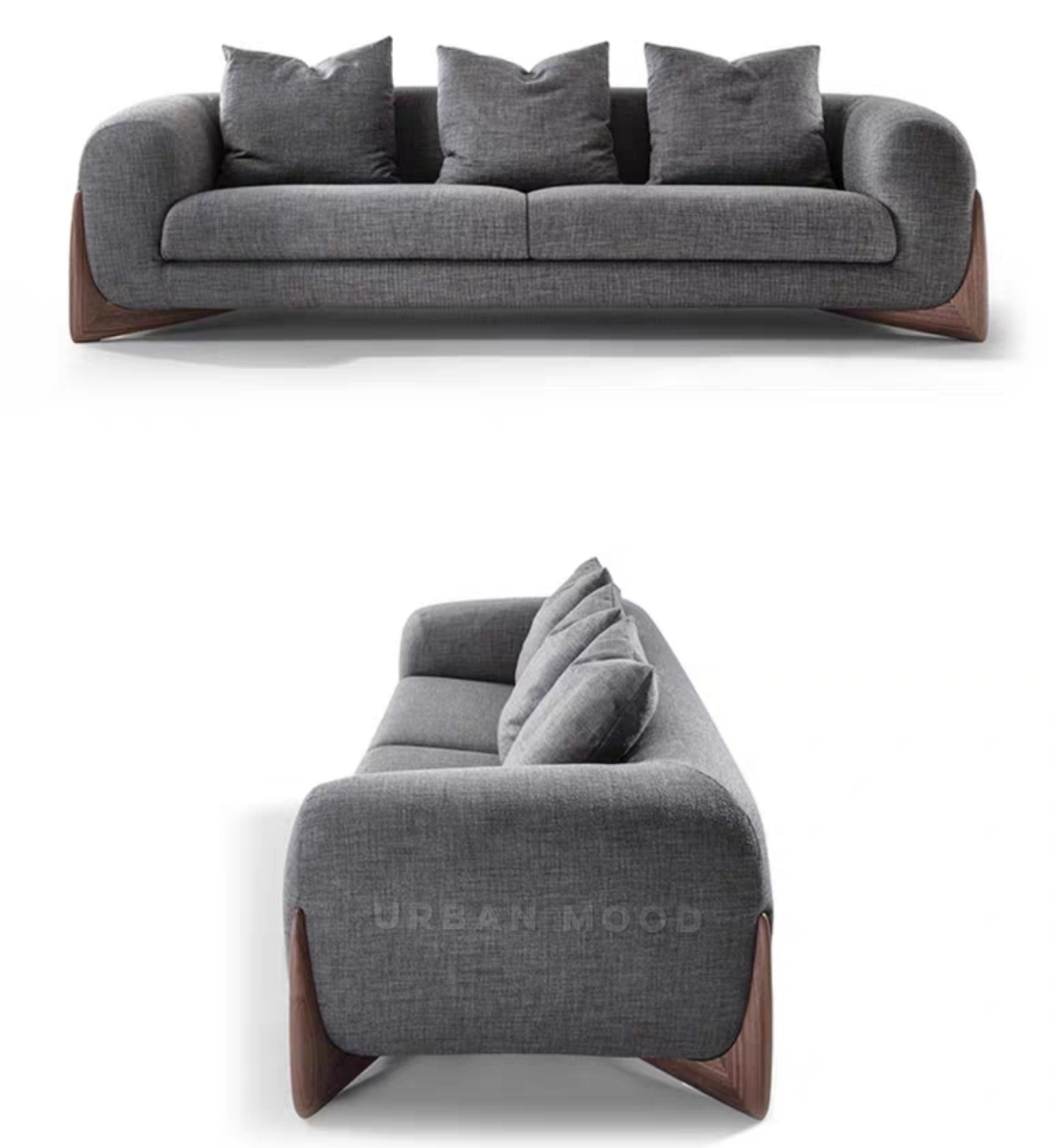 BOBBINS Modern Boucle Sofa