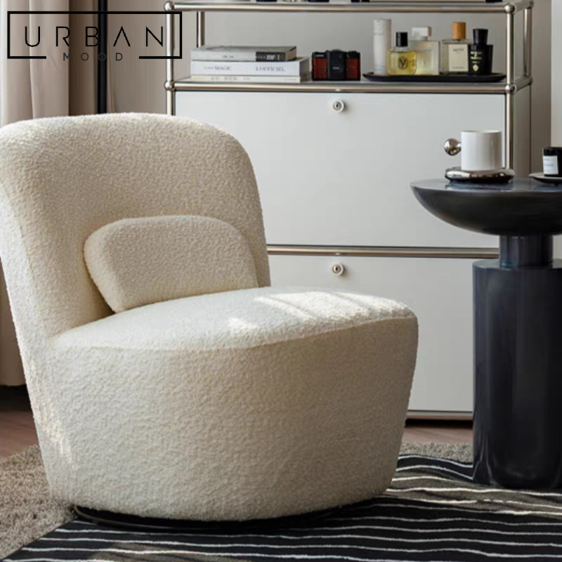 BONO Modern Boucle Armchair