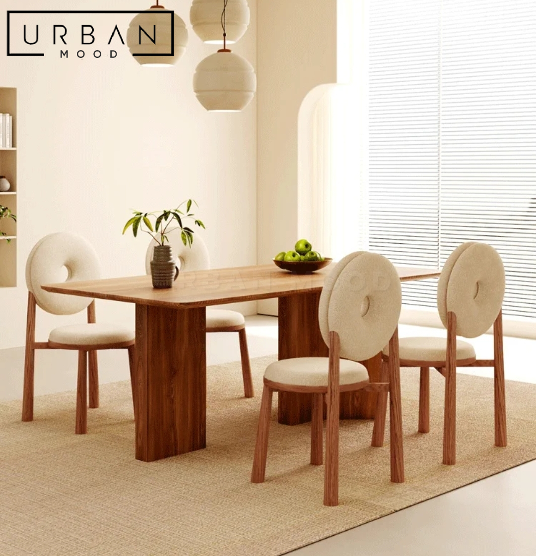 BURRO Modern Solid Wood Dining Chair