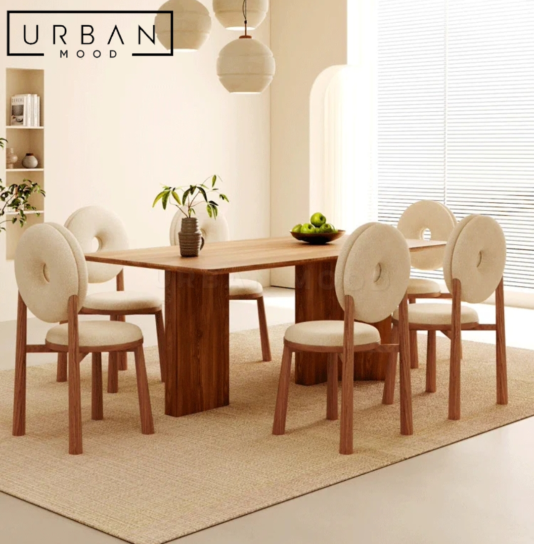 BURRO Modern Solid Wood Dining Chair