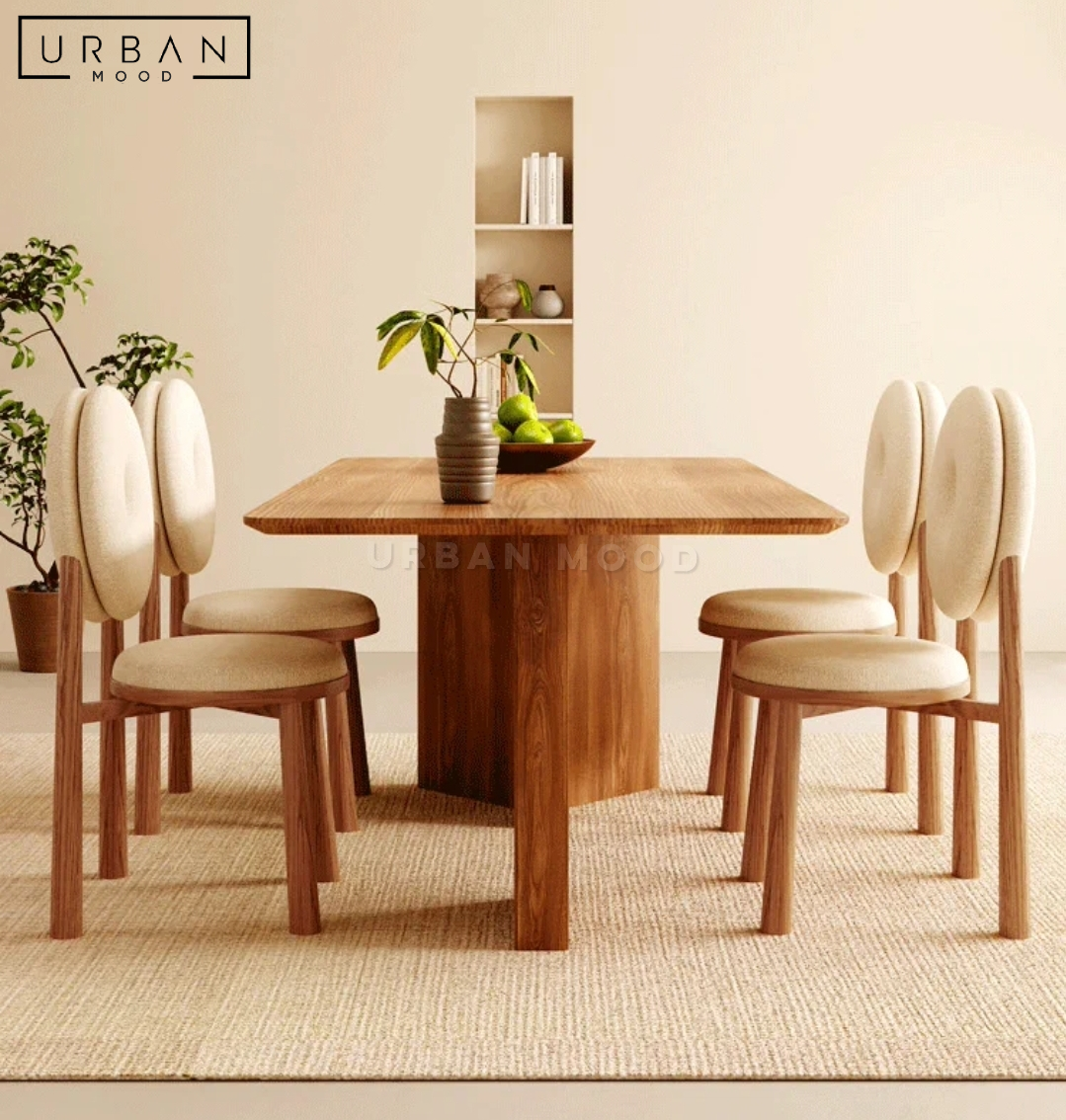 BURRO Modern Solid Wood Dining Chair