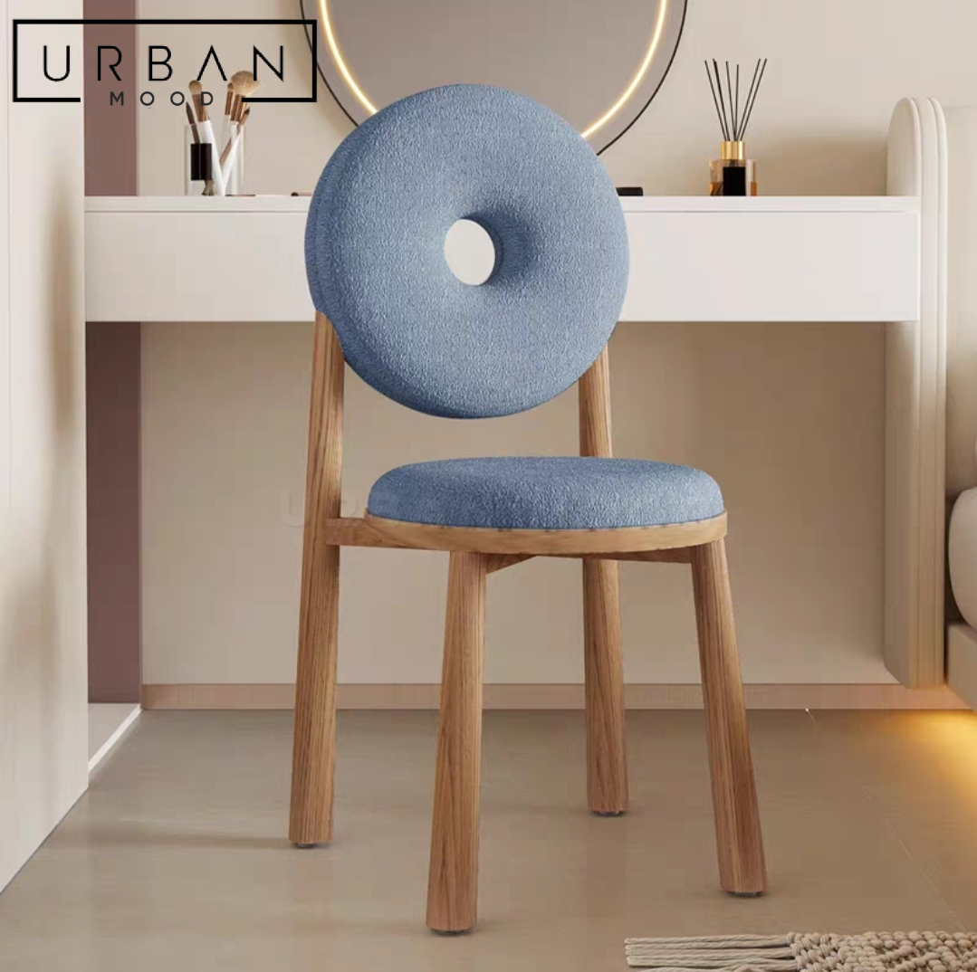 BURRO Modern Solid Wood Dining Chair