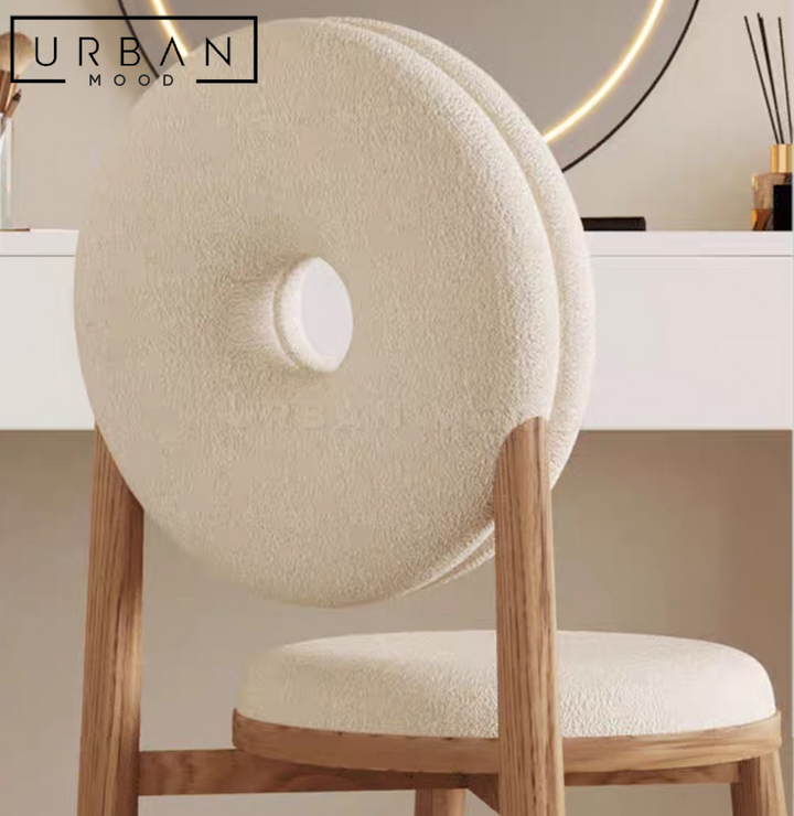 BURRO Modern Solid Wood Dining Chair