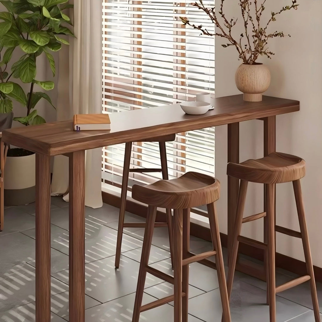 VALTRION Modern Solid Wood Bar Table - Cassa Haus Singapore