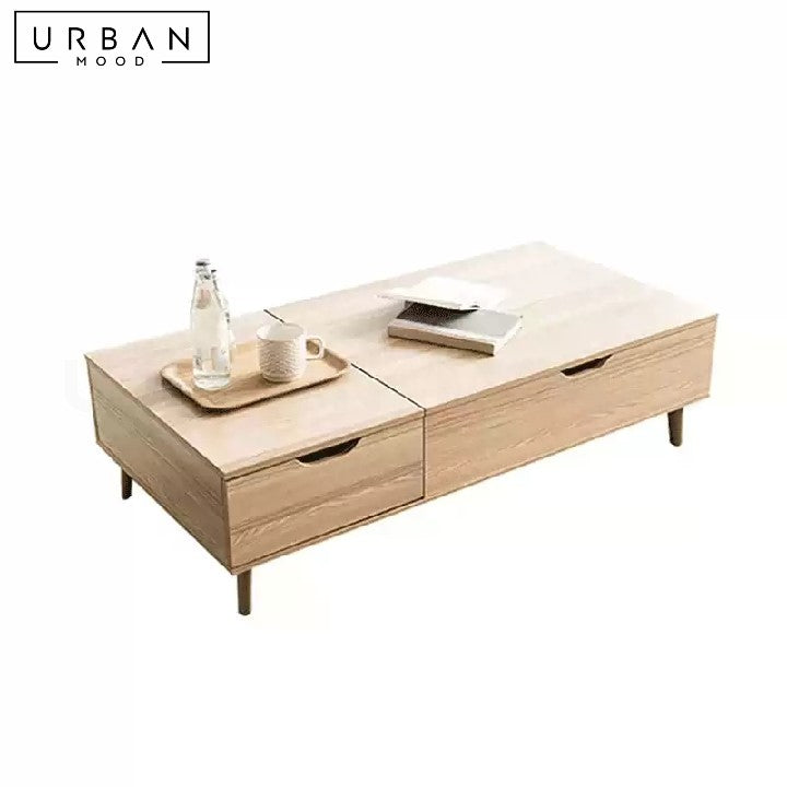 CADENA Modern Hydraulic Coffee Table