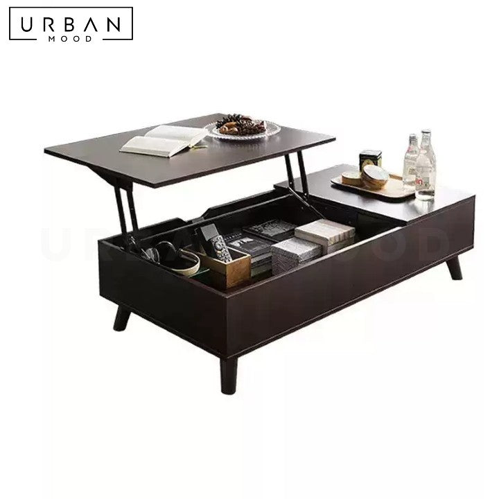 CADENA Modern Hydraulic Coffee Table