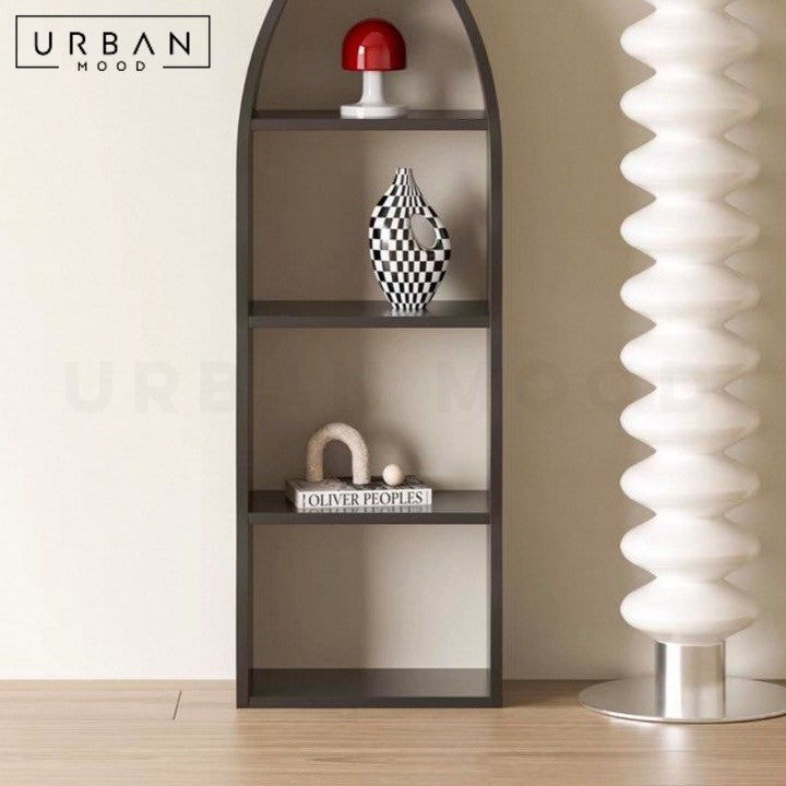 CAKONI Modern Solid Wood Display Shelf
