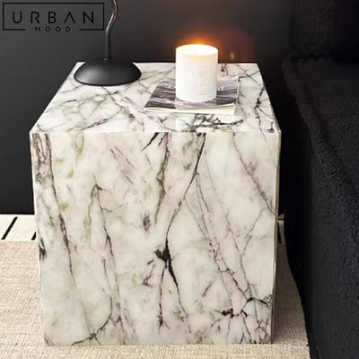 CAL Modern Marble Side Table