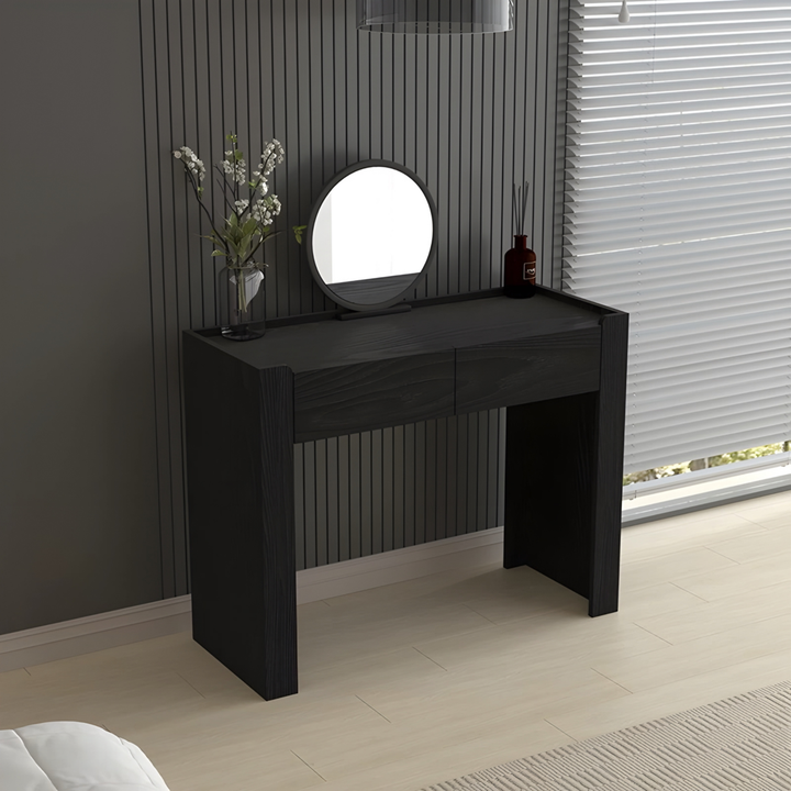 CALACATTA Rustic Solid Wood Vanity Table - Urban Mood Singapore