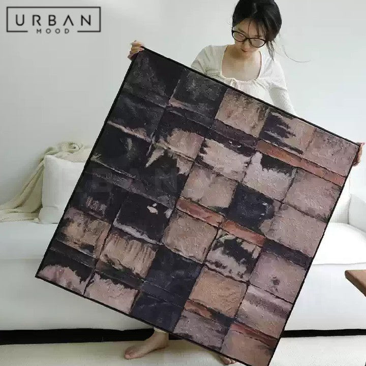 CALDERON Brutalist Oil Painting