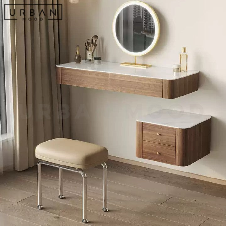 CALLE Modern Sintered Stone Floating Vanity Table