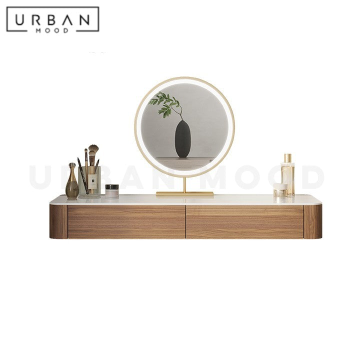 CALLE Modern Sintered Stone Floating Vanity Table