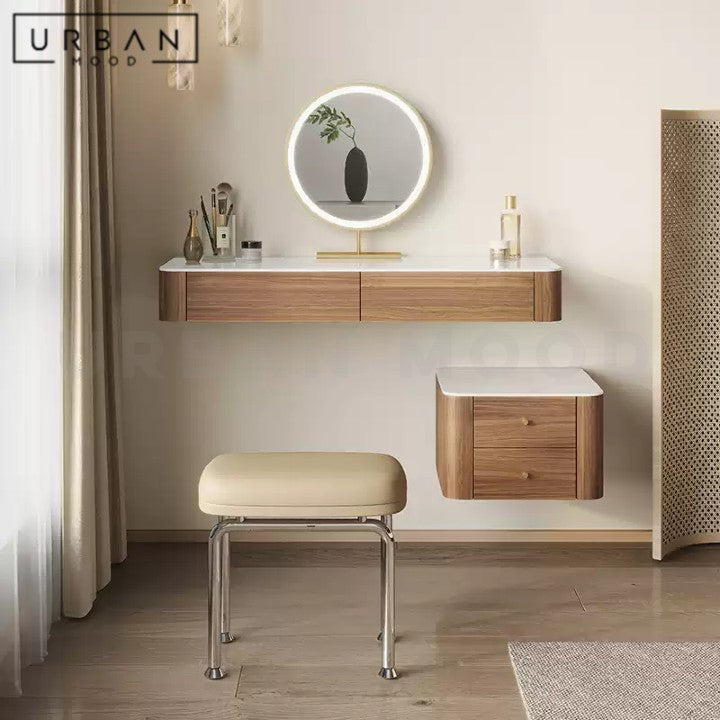 CALLE Modern Sintered Stone Floating Vanity Table