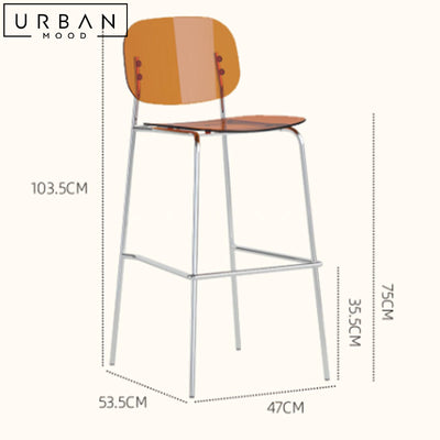 CALUM Modern Bar Stool