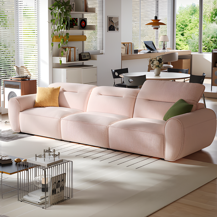 CALVIREN Modern Chenille Fabric Sofa - Urban Mood Singapore